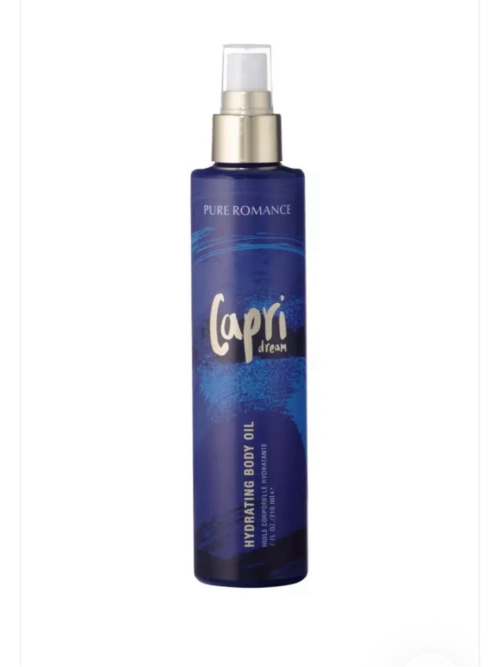 Pure Romance Capri Dream Hydrating Body Oil 7 Fl. Oz NWT